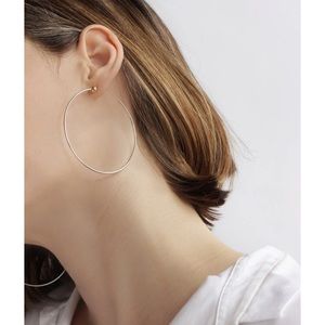 Jenny Bird Icon Hoop Earrings - Medium